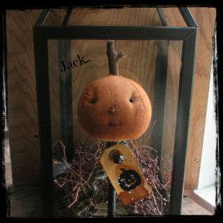 Orange Jol Pumpkin Halloween Pokes Noisemakers Doll Make - Do Harvest Ornies Fall