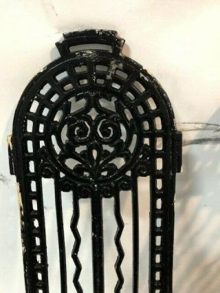 Antique Wall Sconces Art Noveau Metal No Shades 4