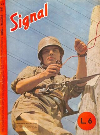 8345 Signal No.  I 1 - 1945 January Italienisch/italian