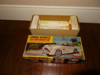 Box W/styrofoam For 1965 James Bond Aston Martin Battery Operated