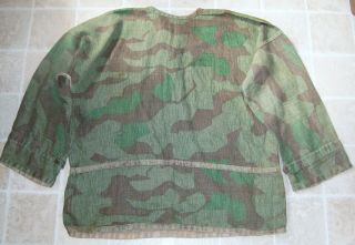 GERMAN ARMY WW2 CAMO CAMOUFLAGE HBT SMOCK NOT WAFFEN,  RARE AND 2