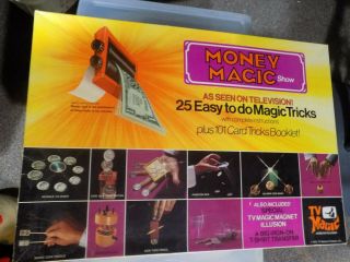 1976 Tv Money Magic Show Set Mystery Products Inc Marshall Brodien Tricks