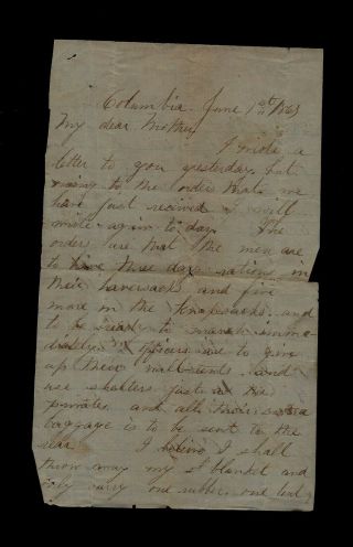 36th Massachusetts Infantry Civil War Letter - Fighting Their Way Into Tennessee