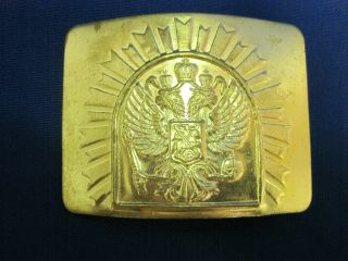 Belt Buckle.  Military.  Russian Army.  Coat Of Arms.  Eagle.
