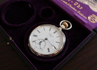 A.  Lange & Söhne Caliber 43 Silver Pocket Watch - Serial Number 25112 2