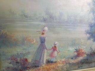Large Impressionism painting by listed artist Jan Reynold 5