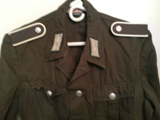 East German Army Nva Summer Uniform Jacket Size G - 52 Africa Korps