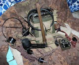 Wwii Extremely Rare British Airborne Military Radio Complete Full Set No.  38 Mk2