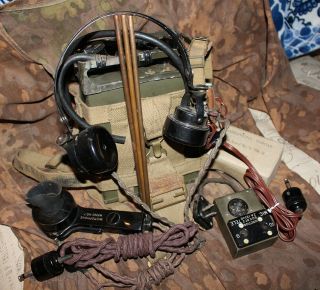 WWII Extremely Rare British Airborne Military Radio Complete Full Set No.  38 Mk2 2