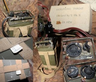 WWII Extremely Rare British Airborne Military Radio Complete Full Set No.  38 Mk2 6