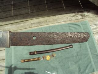 WwII Japanese Army officer ' s samurai sword antique shin gunto collectible ww2 10