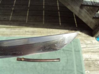 WwII Japanese Army officer ' s samurai sword antique shin gunto collectible ww2 6