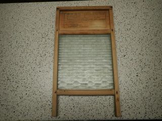 National Washboard Vintage With Good House Keepers Glass Logo
