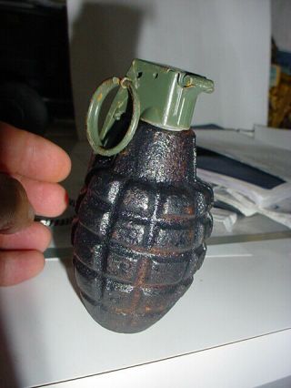 inert practice dummy Pineapple Hand Grenade US Army USMC 4