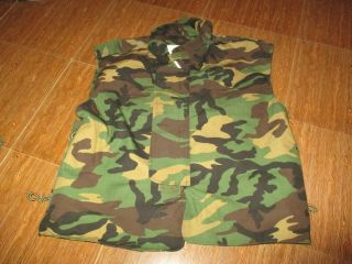 Rok South Korea Army Camo Vest/jacket 1,  Very Good