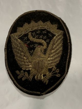 Civil War Officers Hardee Hat Badge 11