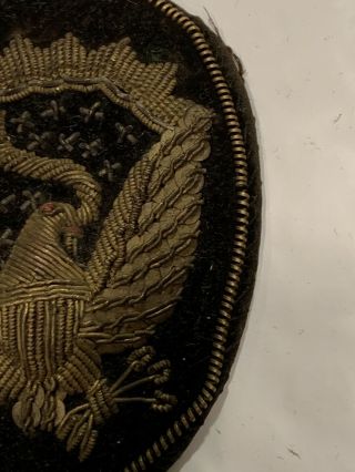 Civil War Officers Hardee Hat Badge 7