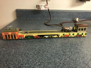 Arnold Germany Wind Up Wind - Up Tin Train Set Toy