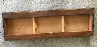 41” Antique Oak Globe Wernicke Stacking Bookcase Top Section 3