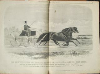 York Illustrated News CIVIL WAR June 1863 Rebel General & Harness Racing. 3