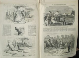 York Illustrated News CIVIL WAR August 1863 Sherman,  Rebel Diary,  NY Riots 5