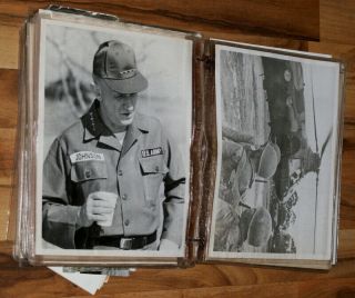 ESTATE Photo Album & Photographs Vietnam Scrap - BOB HOPE & USO C.  1960 5