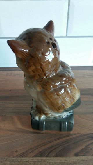 Unusual Vintage Pottery Owl Lamp / Air Purifier 5