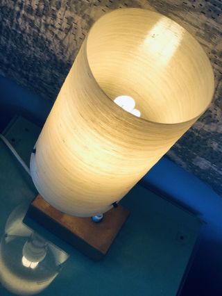 Mid Century Modern Lamps With Spun Fibreglass Lampshades 1950 - 1970s 4