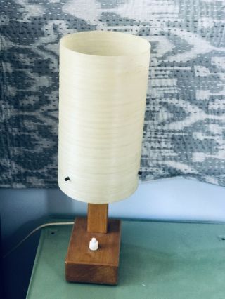 Mid Century Modern Lamps With Spun Fibreglass Lampshades 1950 - 1970s 5
