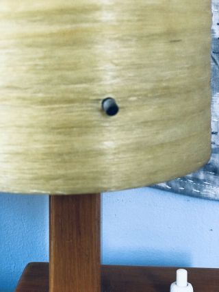 Mid Century Modern Lamps With Spun Fibreglass Lampshades 1950 - 1970s 8
