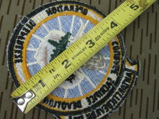 Vintage 1960s USN OPERATION DEEP FREEZE Antarctic DEVRON Six VXE - 6 JACKET PATCH 2