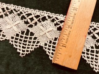 Lovely Antique Linen Cluny Lace - 5yds, 3