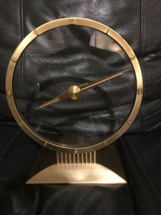 Jefferson Golden Hour " Mystery " Clock In Great