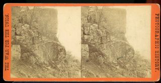Stereoview Photograph E.  T.  Anthony Civil War Views Lookout Mountain Tn 5