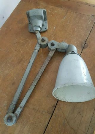 Vintage Antique Industrial Anglepoise Wall Lamp