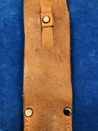 WW2 USM6 BARWOOD SHEATH for USM3 TRENCH KNIFE WWII 9