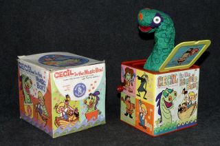 Beany & Cecil in the Music Box Mattel 1960s With Rare Box 2