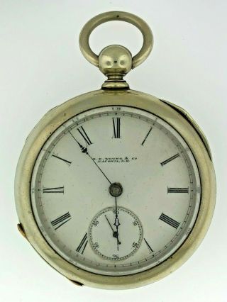 Vintage Private Label Pocket Watch - Running Well