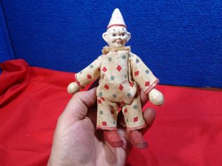 Antique Toy Wood Doll Schoenhut Circus Clown 2