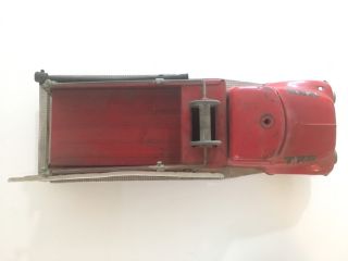 Vintage 1950s TFD No.  5 Tonka Fire Engine Toy Truck.  INCOMPLETE 6