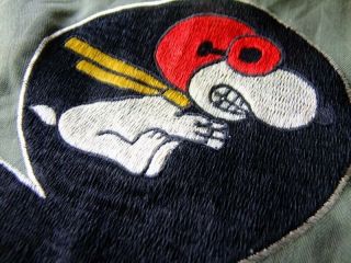 Vintage USAF Flying Aces Okinawa 48 - 49 Embroidered Souvenir Shirt 4