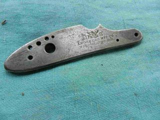 Model 1861 Contract Rifle - Musket Lock Plate U.  S.  Amoskeag Mfg.  Dated 1863