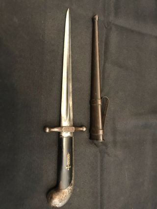 Ww2 Italian M - 1925 Facist Blackshirt Dagger