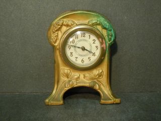 The Gerlach Barklow Company Joliet Ill Shelf Clock