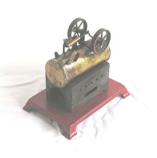 Vintage Horizontal double flywheel Doll steam engine (I think) 2