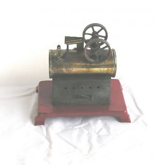 Vintage Horizontal double flywheel Doll steam engine (I think) 3