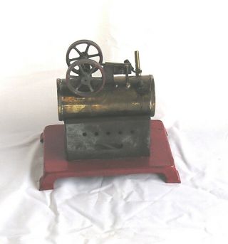 Vintage Horizontal double flywheel Doll steam engine (I think) 5