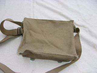 WW2 GI Engineer ' s Demolition Kit Bag - - OD 3 with Wide Shoulder Strap 5