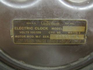 Vintage General Electric Telechron Mantle Clock 4