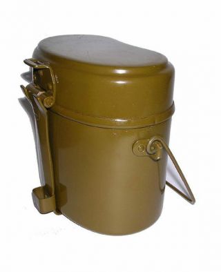 Ussr Army Military Russian Soldier Kettle Lunch Box Set Food Cup Bowl